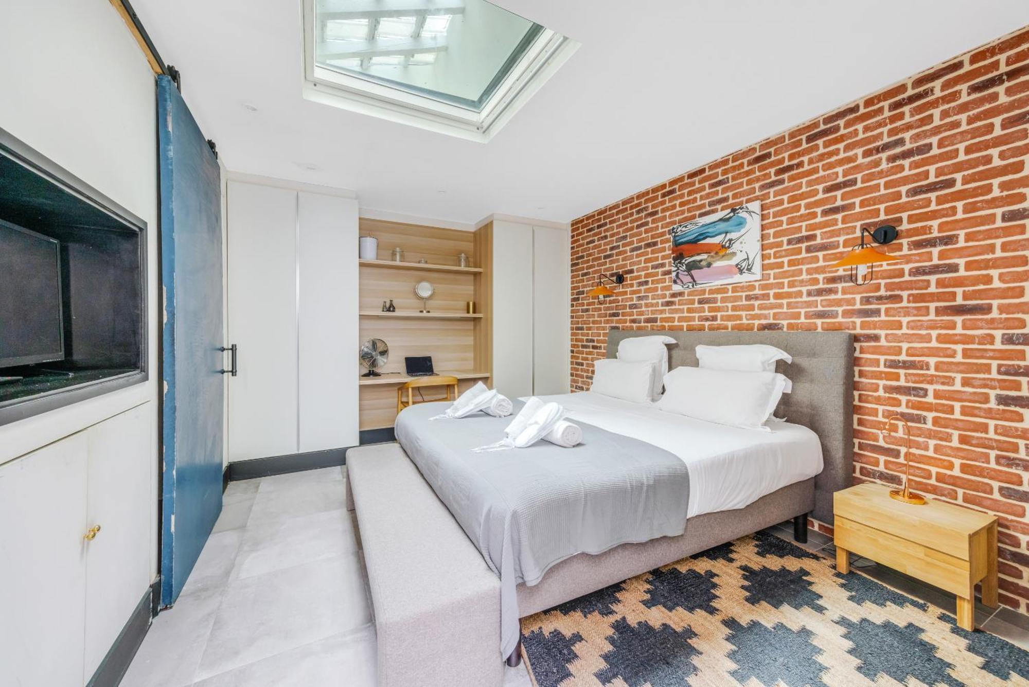 Les Appartements De L'Atelier Paris 15 الغرفة الصورة
